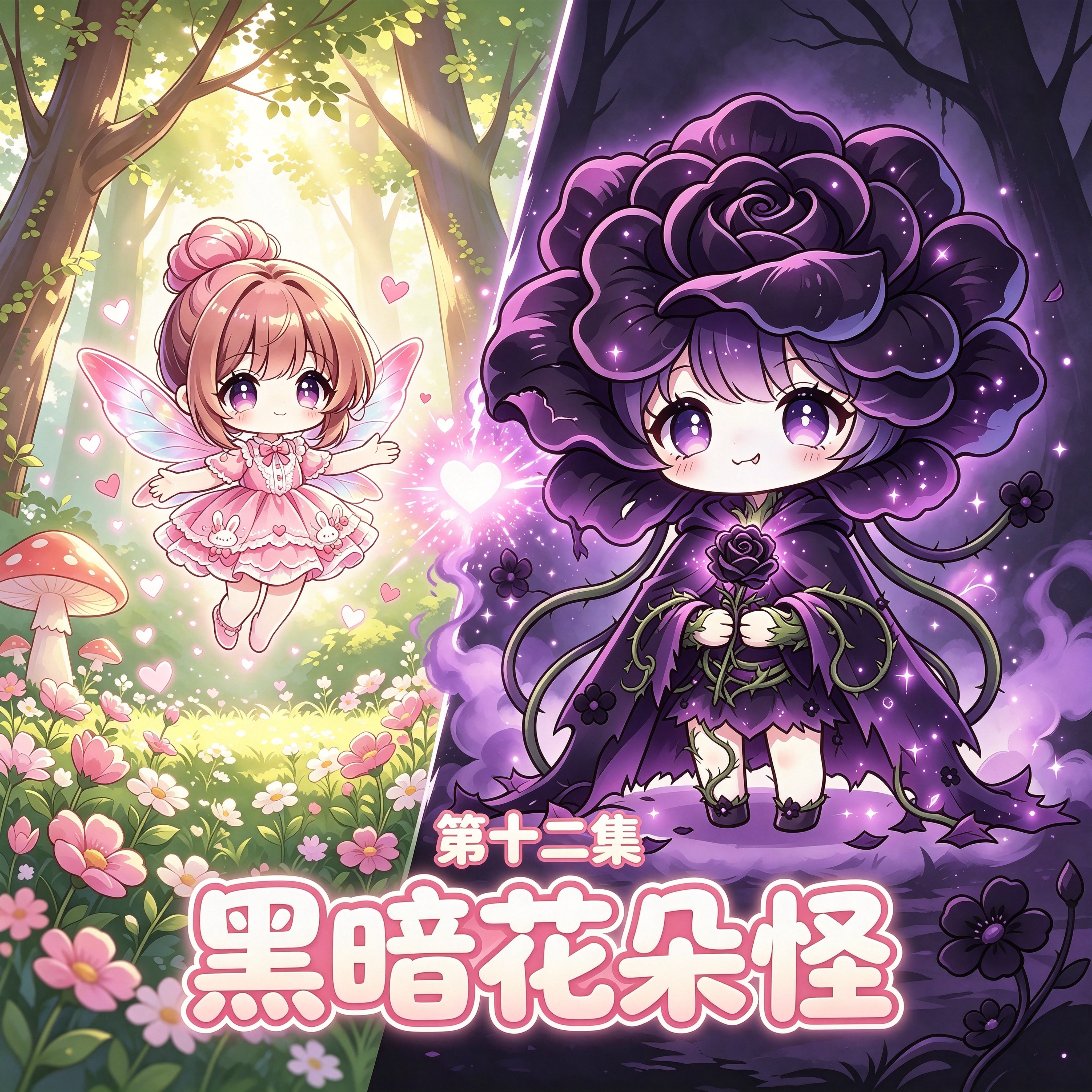 黑暗花朵怪封面